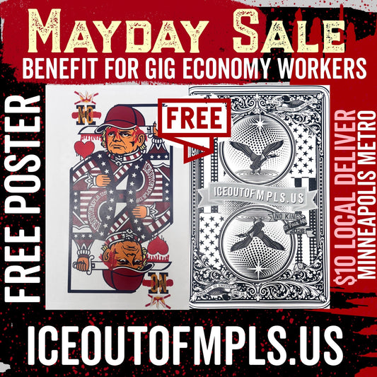 Free Mayday Poster | Local Gig-worker fundraiser
