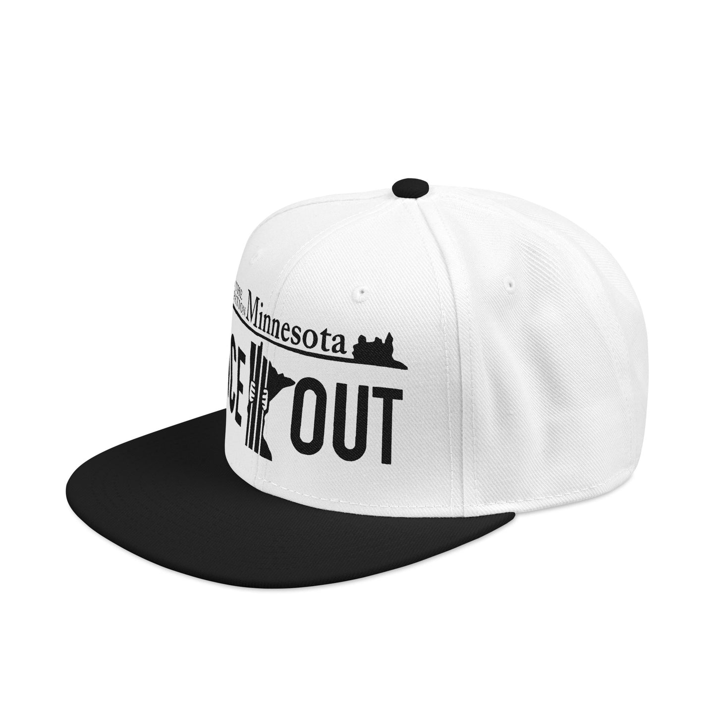ICE OUT 1 - Embroidered Snapback Hat