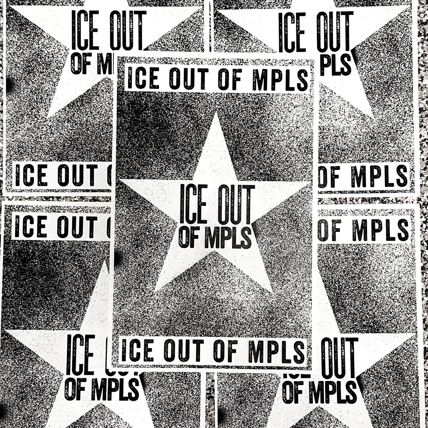 Star Wall — First Avenue–Inspired Minneapolis Protest Poster 11" x 17"