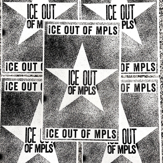 Star Wall — First Avenue–Inspired Minneapolis Protest Poster 11" x 17"