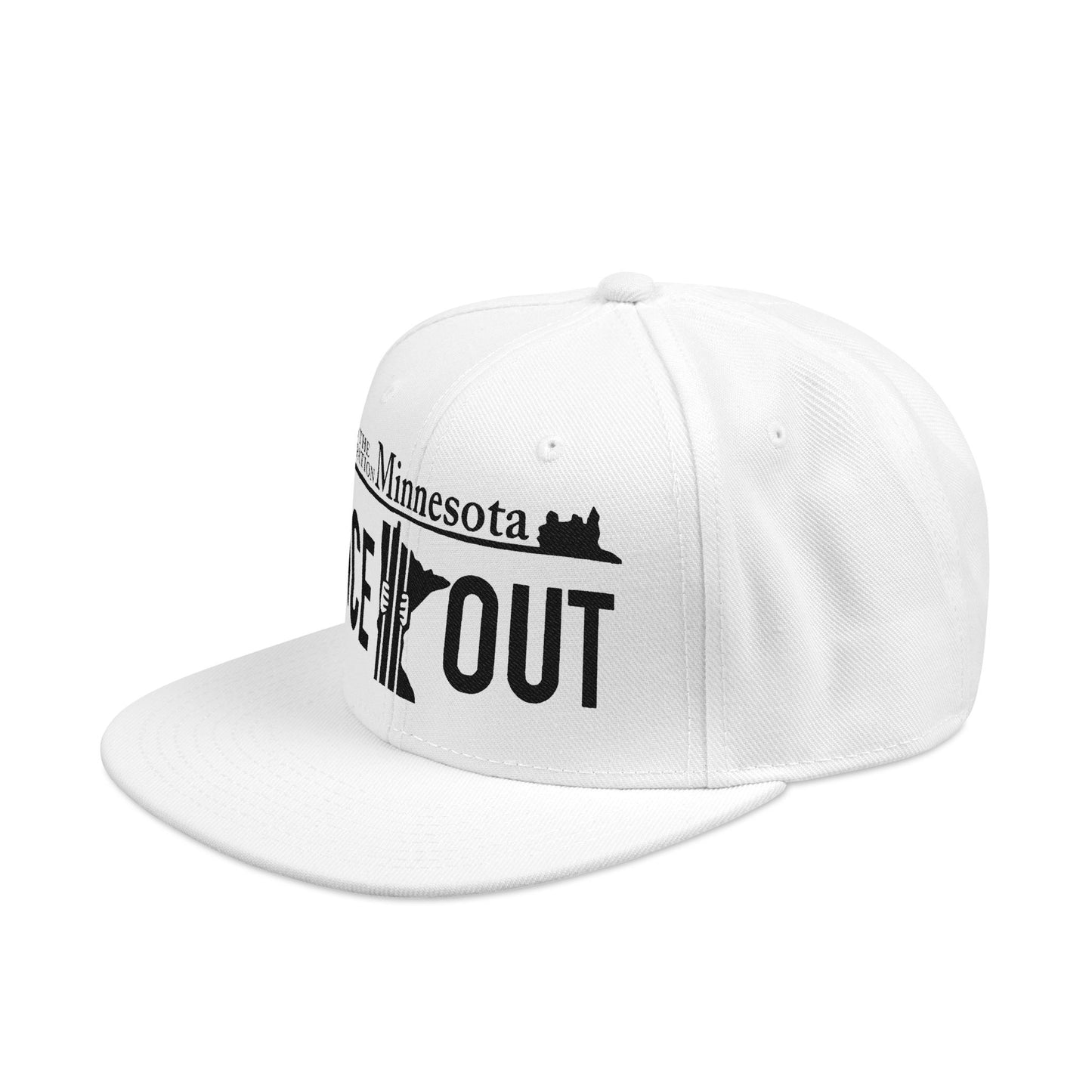 ICE OUT 1 - Embroidered Snapback Hat