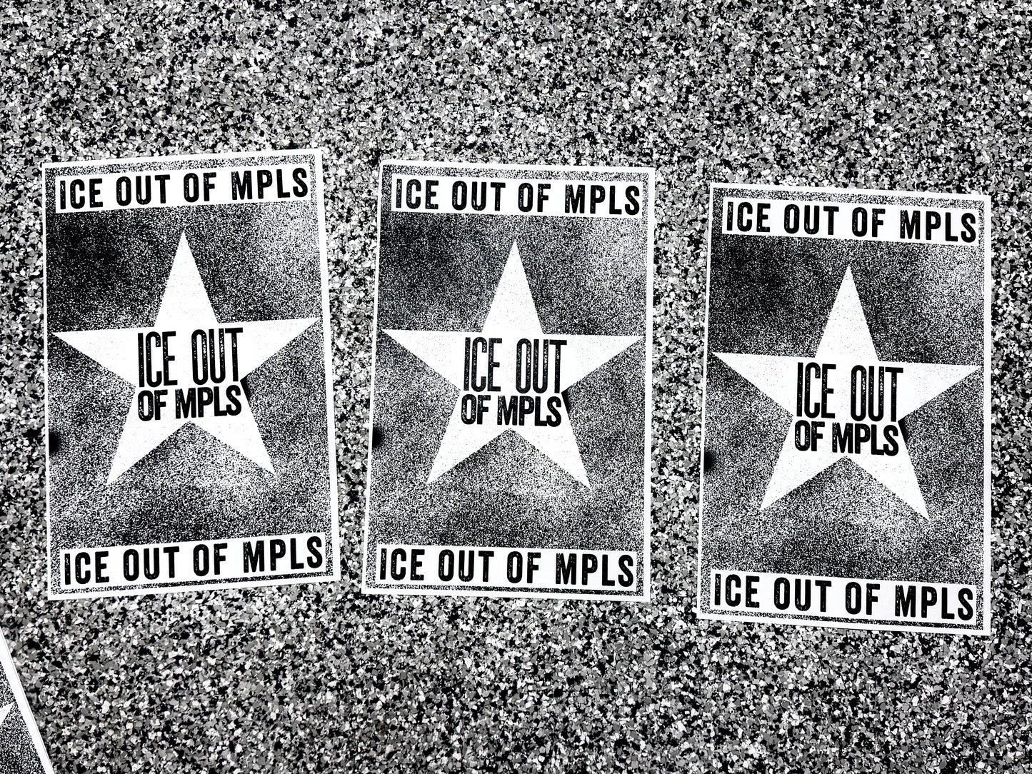 Star Wall — First Avenue–Inspired Minneapolis Protest Poster 11" x 17"