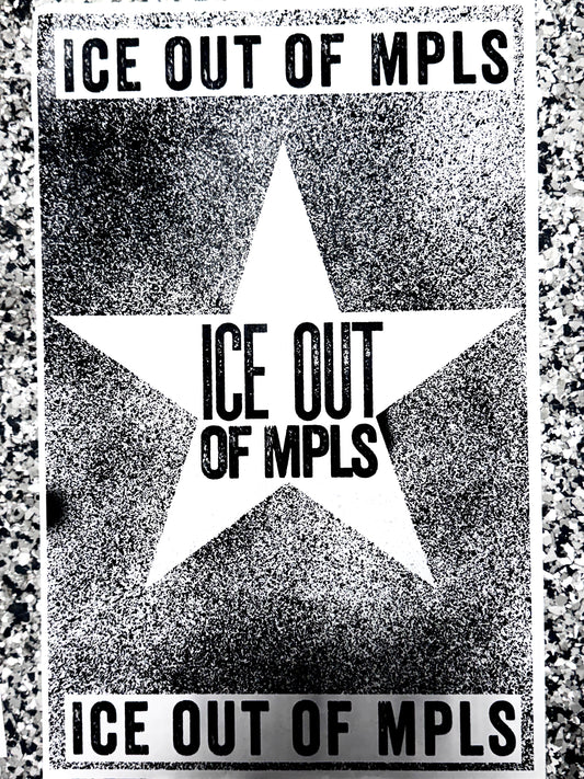 Star Wall — First Avenue–Inspired Minneapolis Protest Poster 11" x 17"